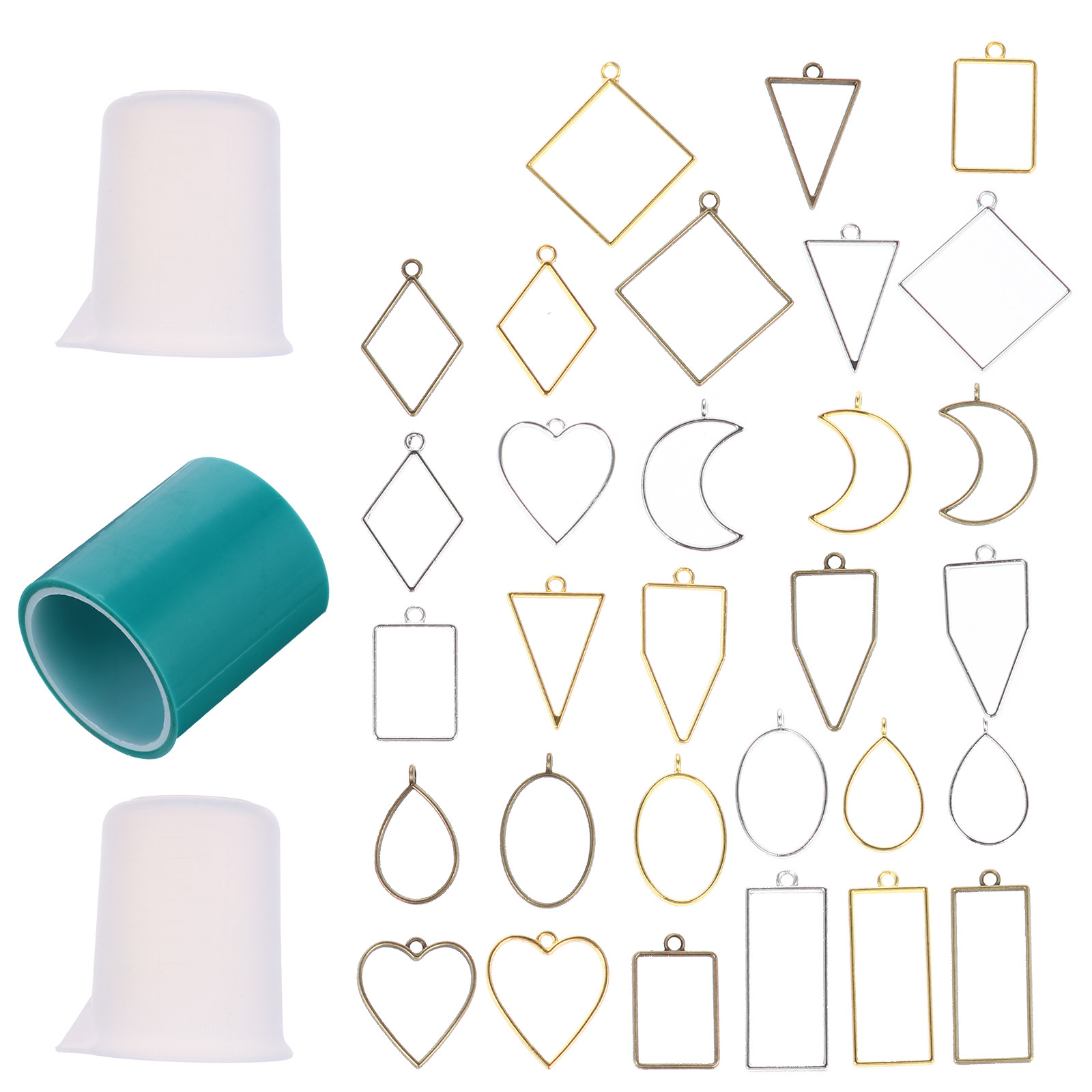 Resin Art Diy - Kit de Artesanato DIY para Chaveiro