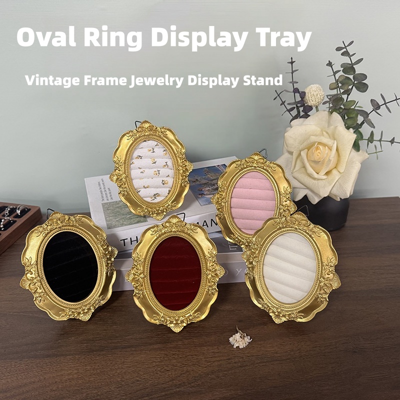 Resin Art For Photo Frame - Bandeja Expositora de Joias Vintage com