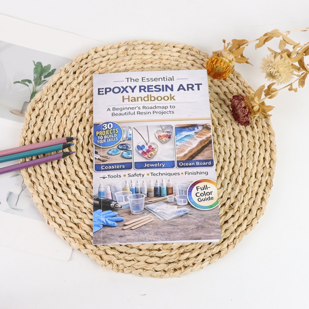 Resin Art Coasters - Manual de Arte com Resina Epóxi,