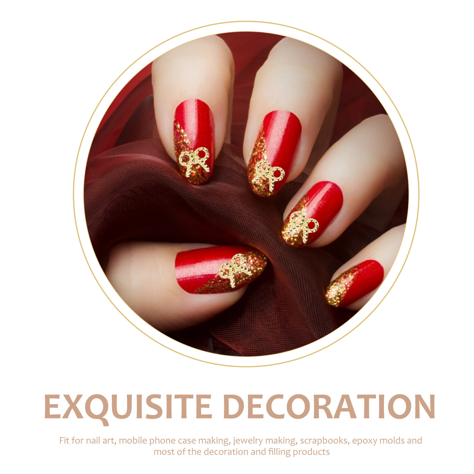 Resin Art Diy - 3 Caixas de Adesivos de Liga