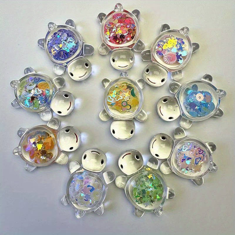 25/100 peças, Pequenas Tartaru - Resin Art Beach Theme avaliação e preço