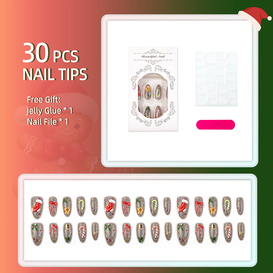 Conjunto de 30 unhas postiças  - Resin Art Diy avaliação e preço