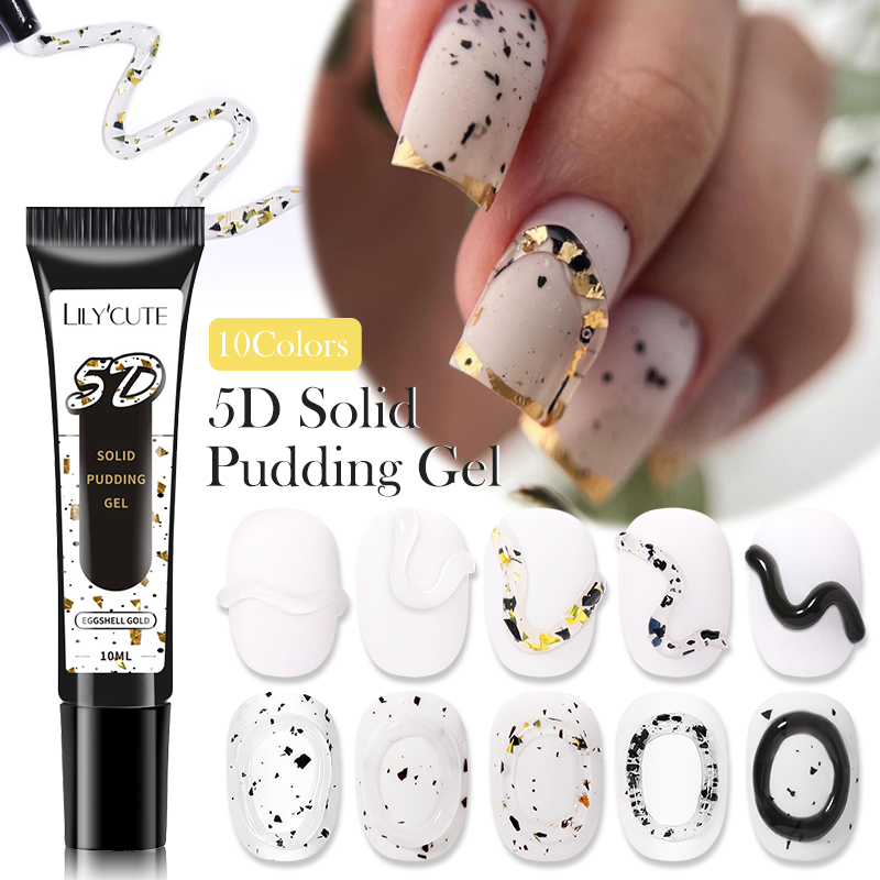 Lilycute 10ml 5d sólido pudim  - Resin Art Youtube avaliação e preço