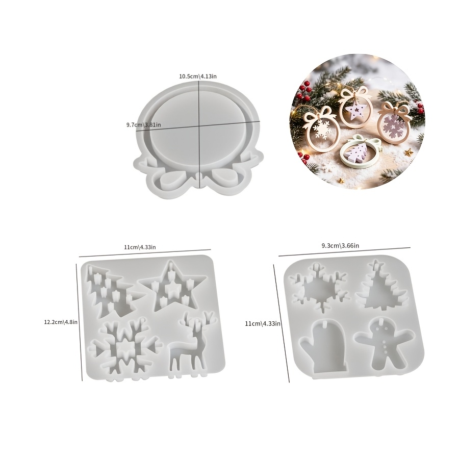 1/3 molde de silicone de resin - Resin Art Things avaliação e preço