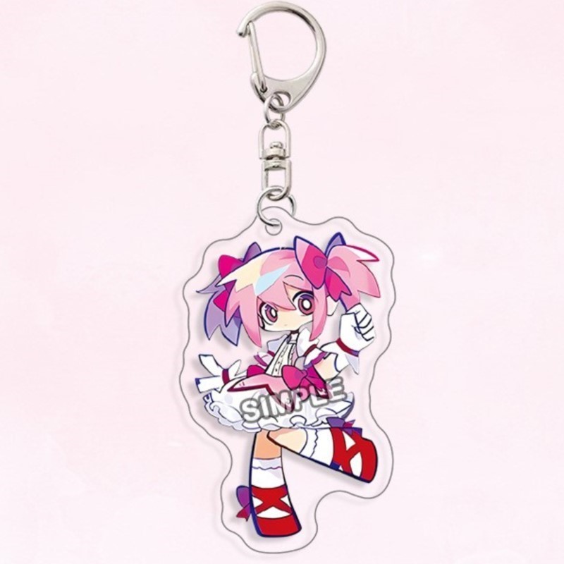 Chaveiro de Acrílico Puella Ma - Resin Art Keychain avaliação e preço