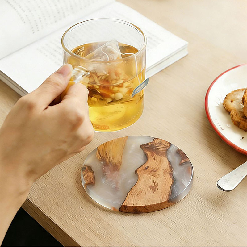 Conjunto de Porta-Copos, Porta - Resin Art Coasters avaliação e preço