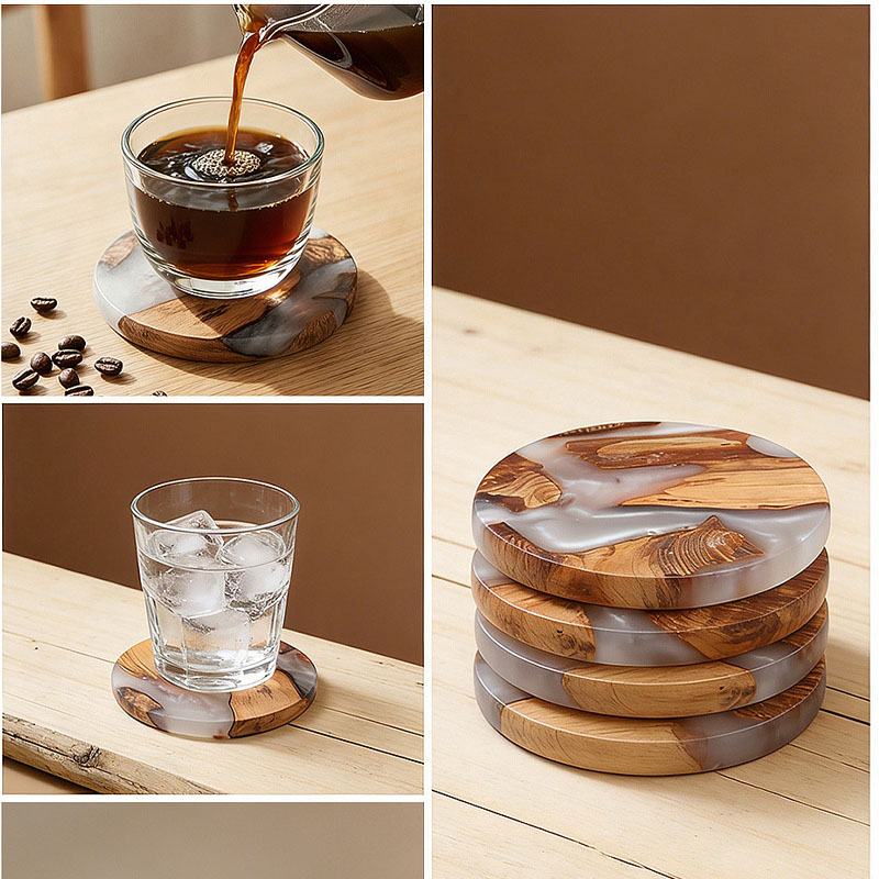 Conjunto de Porta-Copos, Porta - Resin Art Coasters avaliação e preço