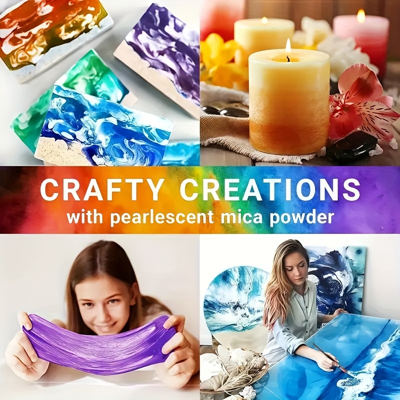 24 Cores/8 Cores 5 Gramas 0. 1 - Resin Art Coasters avaliação e preço