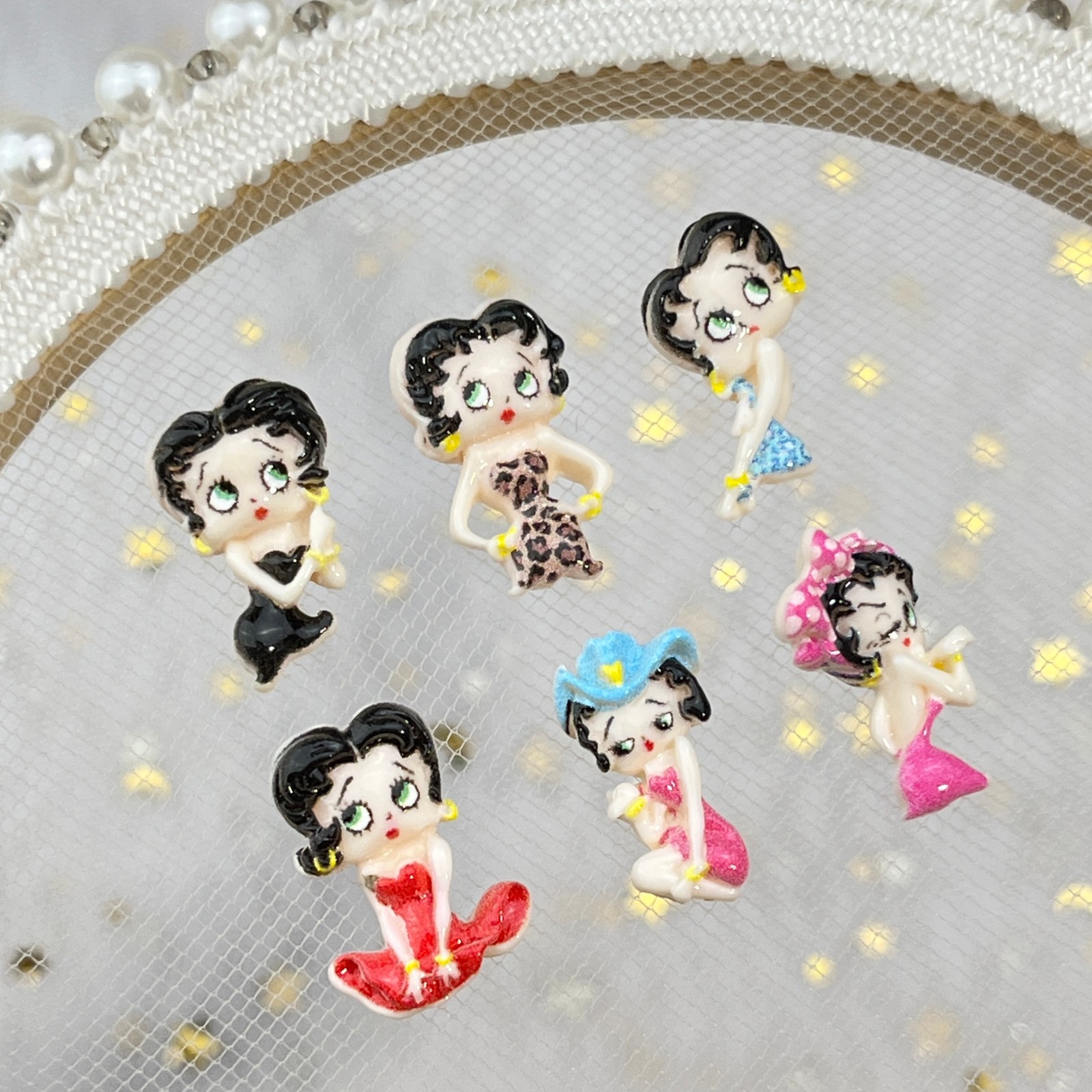 100 peças de Acessórios de Unh - Resin Art Diy avaliação e preço