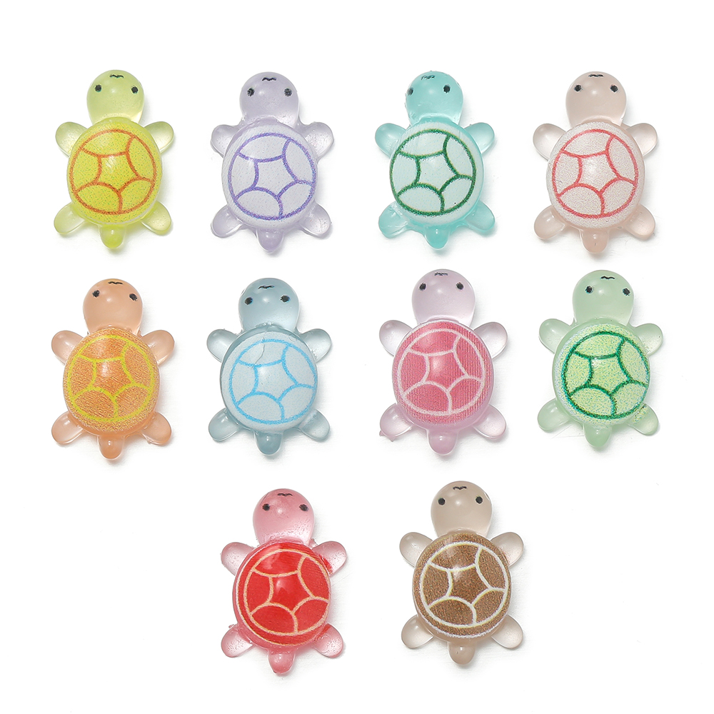 10 peças/lote Mini Tartarugas  - Resin Art Materials Wholesale avaliação e preço