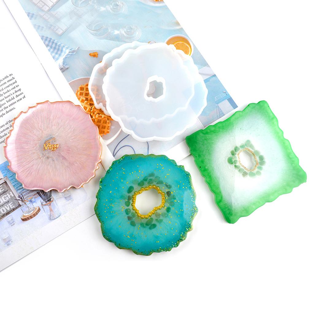 Molde de resina para fabricar  - Resin Art Coasters avaliação e preço