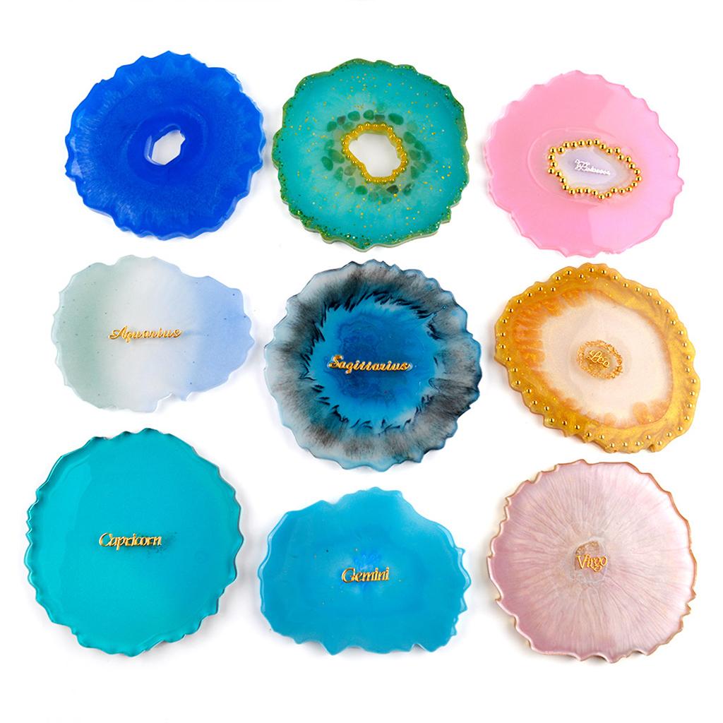 Molde de resina para fabricar  - Resin Art Coasters avaliação e preço