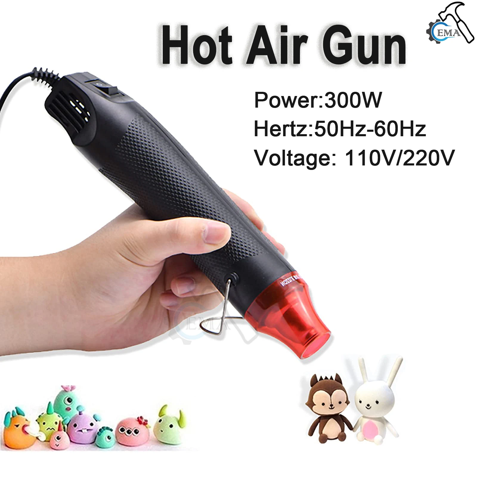 Pistola de ar quente padrão eu - Resin Art Heat Gun avaliação e preço