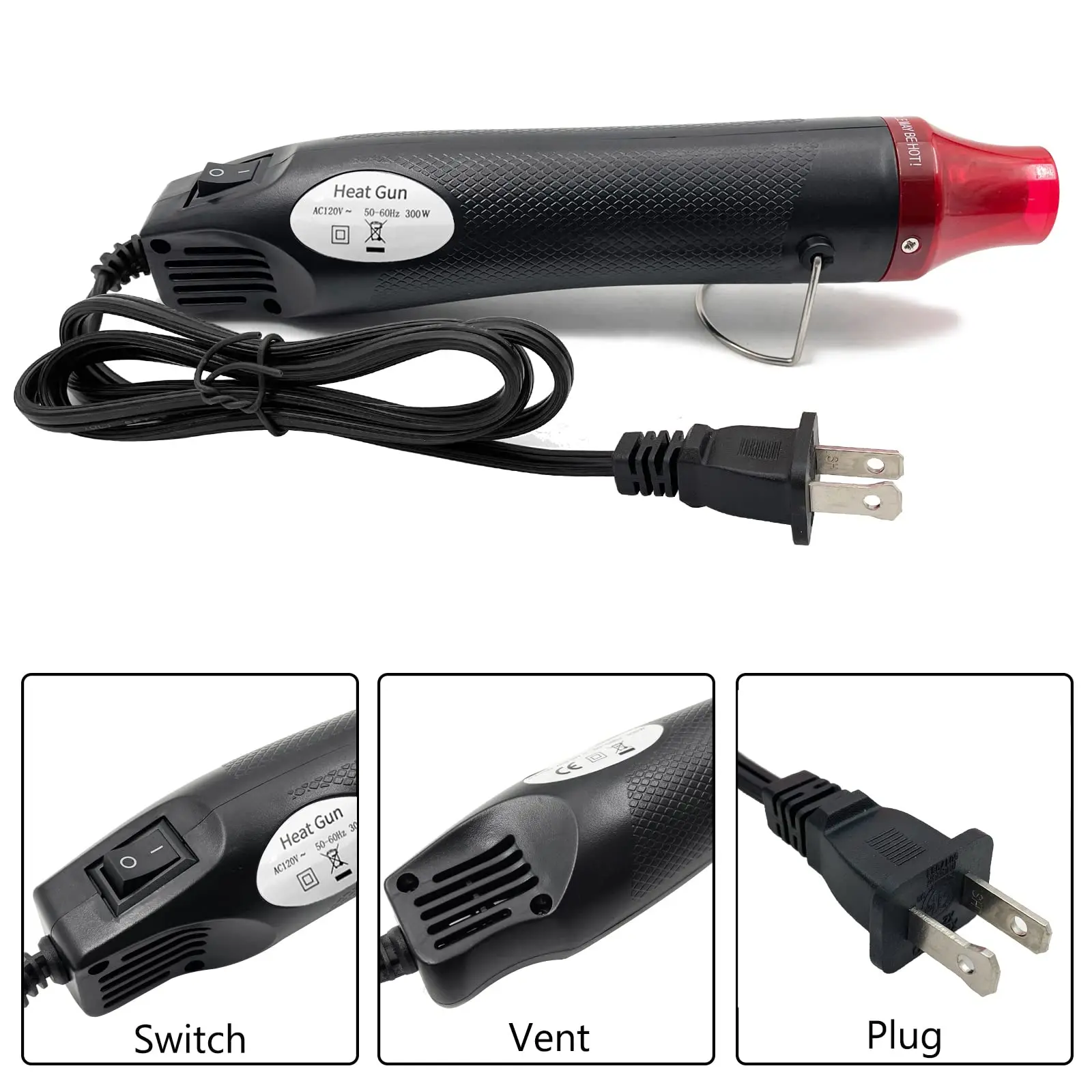 Pistola de ar quente padrão eu - Resin Art Heat Gun avaliação e preço