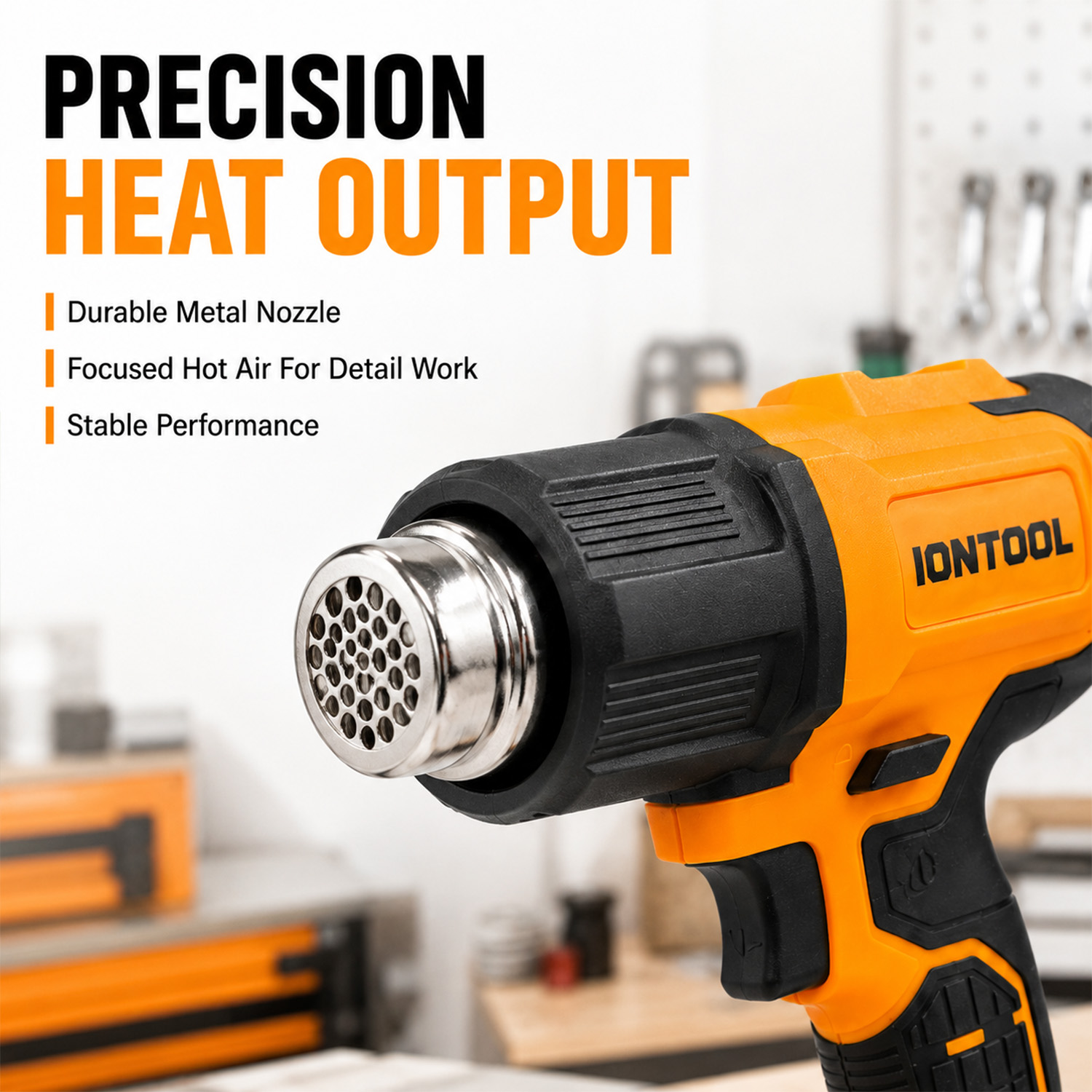 Pistola de Calor Sem Fio IONTO - Resin Art Heat Gun avaliação e preço