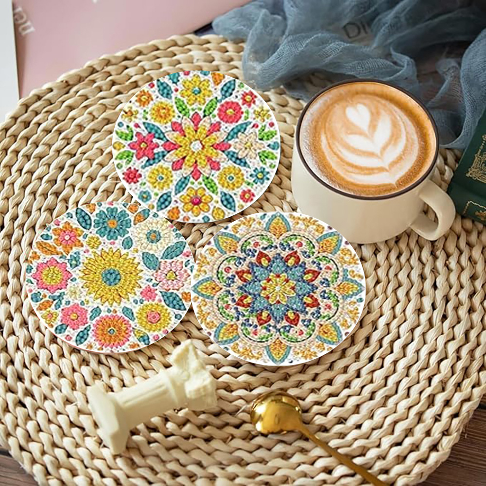 Conjunto de 8 peças/Conjunto d - Resin Art Flowers avaliação e preço