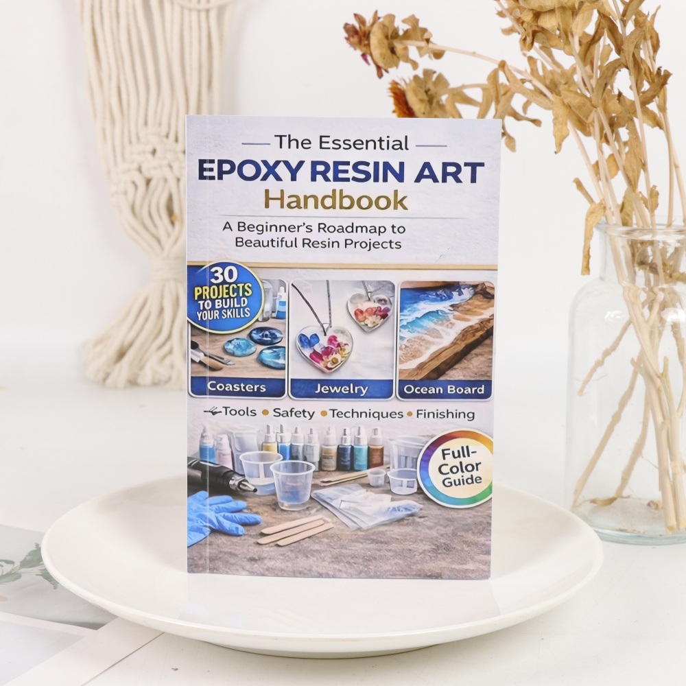 Manual de Arte com Resina Epóx - Resin Art Coasters avaliação e preço