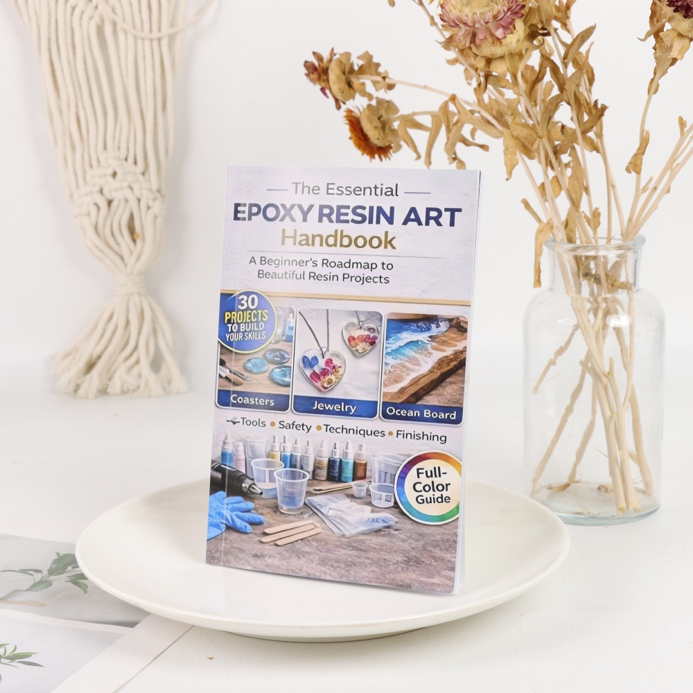 Manual de Arte com Resina Epóx - Resin Art Coasters avaliação e preço
