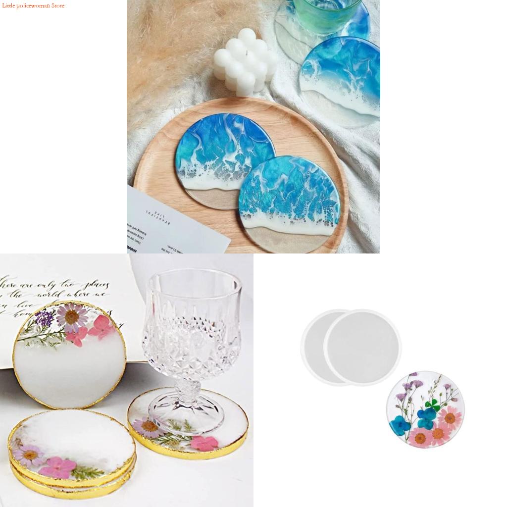 Molde porta-copos resina f92d, - Resin Art Coasters avaliação e preço