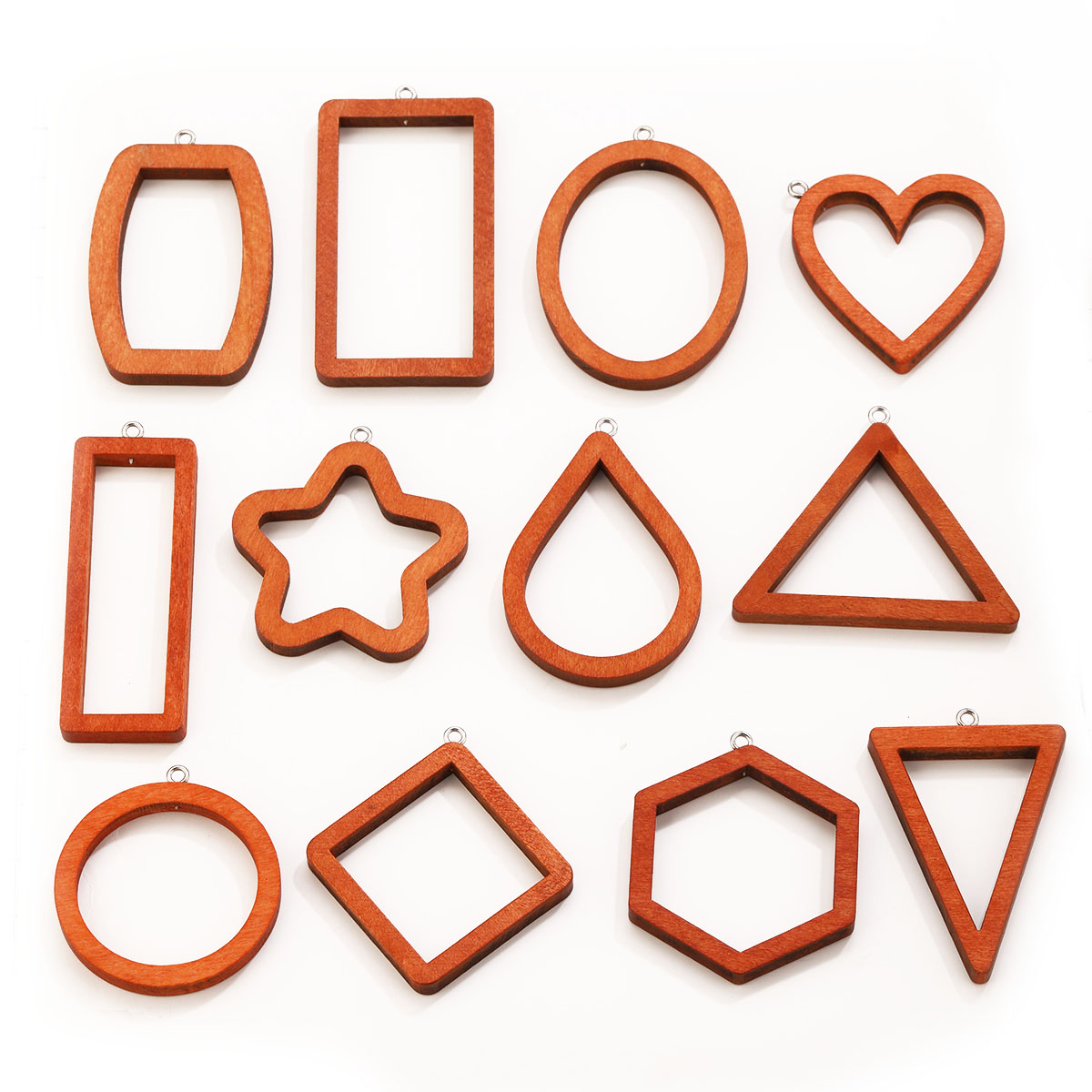 10 Peças de Pingentes Geométri - Resin Art Materials Wholesale avaliação e preço