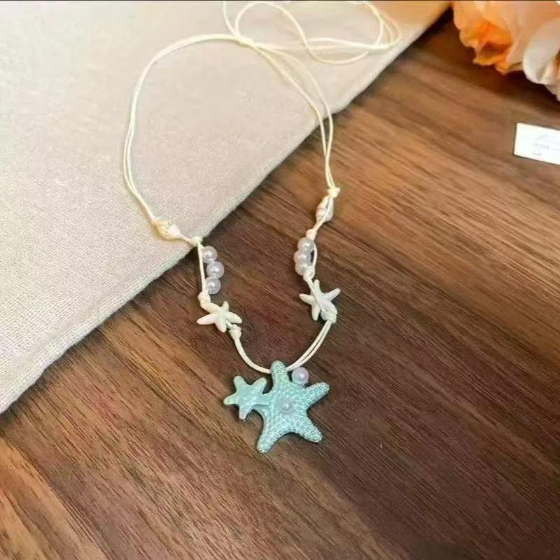 Colar Temático Boho Oceano com - Resin Art Beach Theme avaliação e preço