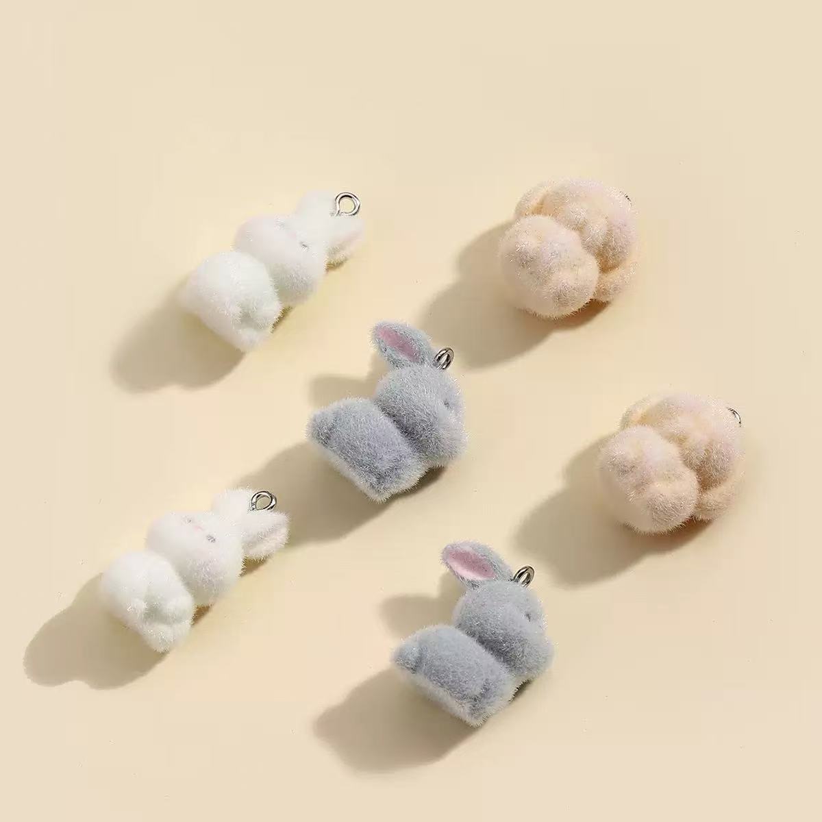 10 pçs reunindo pequeno coelho - Resin Art Materials Wholesale avaliação e preço