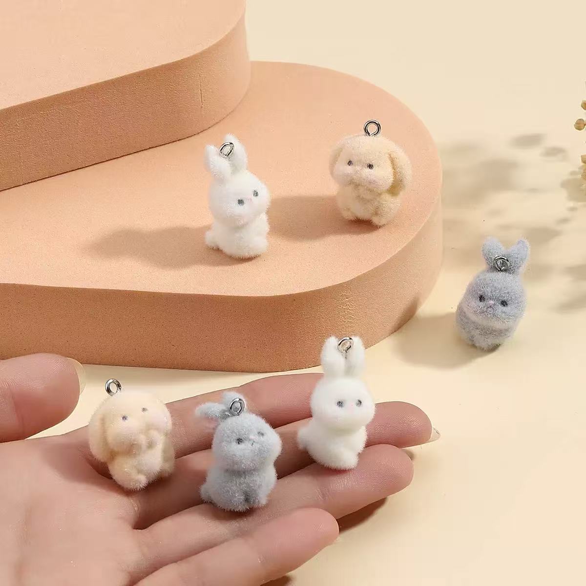 10 pçs reunindo pequeno coelho - Resin Art Materials Wholesale avaliação e preço